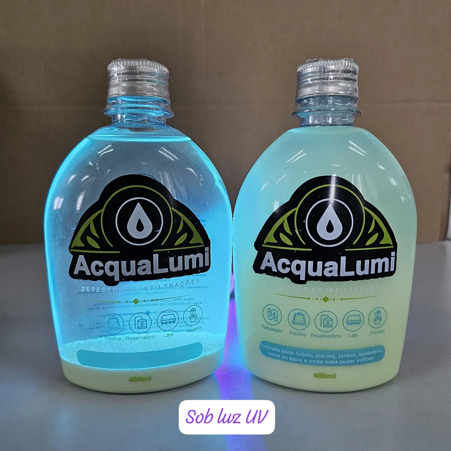 Traçador Químico Marca Acqualumi Modelo Platium frascos 400 ml